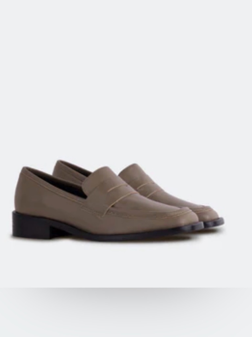 New Women’s L'Intervalle Taupe Moccasins | Size 10 / 41